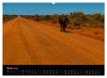 CALVENDO Wandkalender Western Australia / UK-Version (Premium-Calendar 2023 DIN A2 Landscape)