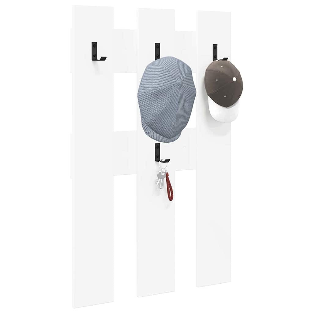 vidaXL Regal Wandmontierter Kleiderständer Wandmontiert Weiß günstig online kaufen