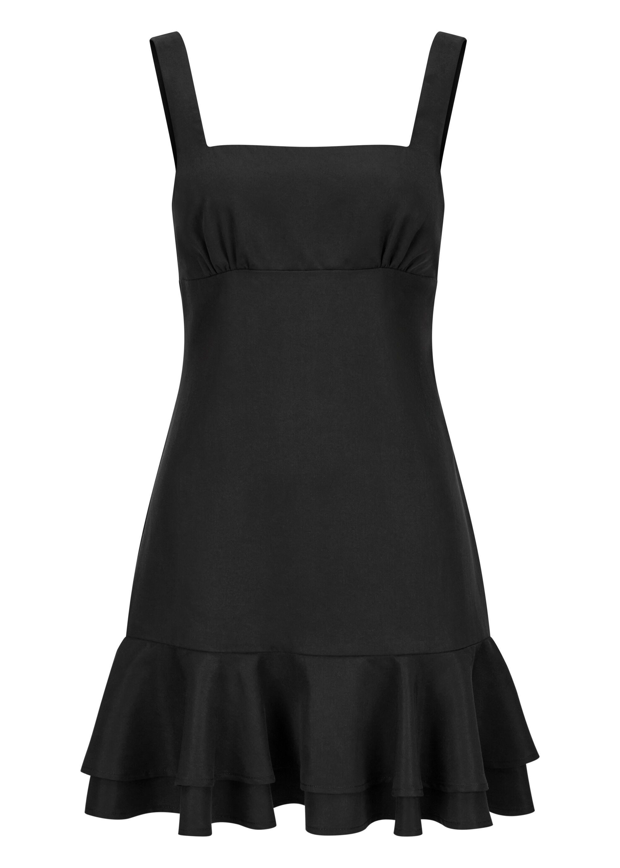 Nicowa Cocktailkleid LONIWA (1-tlg) weichem Tencel-Twill