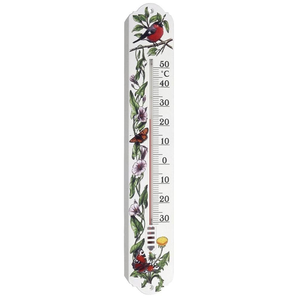Raumthermometer mit Gartenkräuter-Motiv