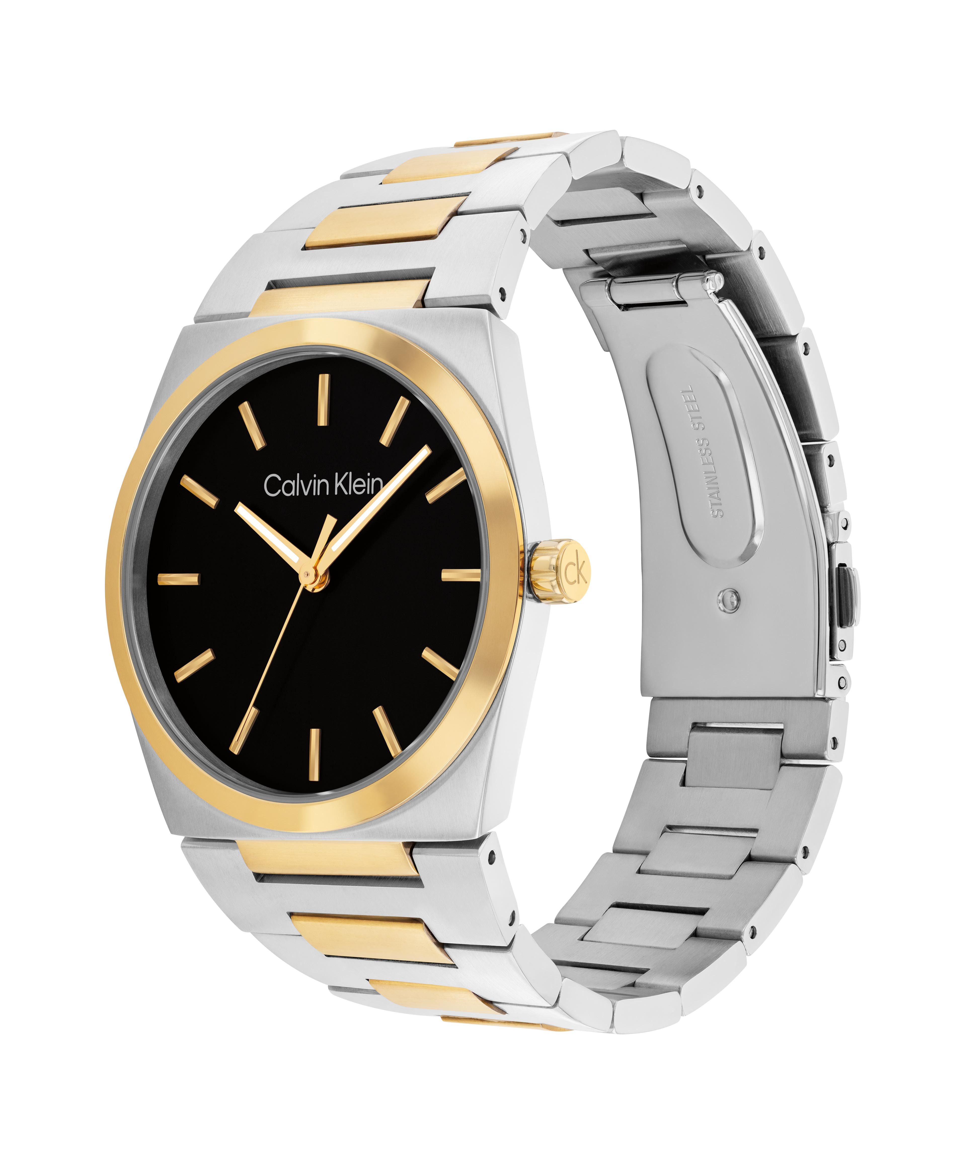 Calvin Klein Quarzuhr CK Empower 25200544, Armbanduhr, Herrenuhr, Edelstahlarmband, analog