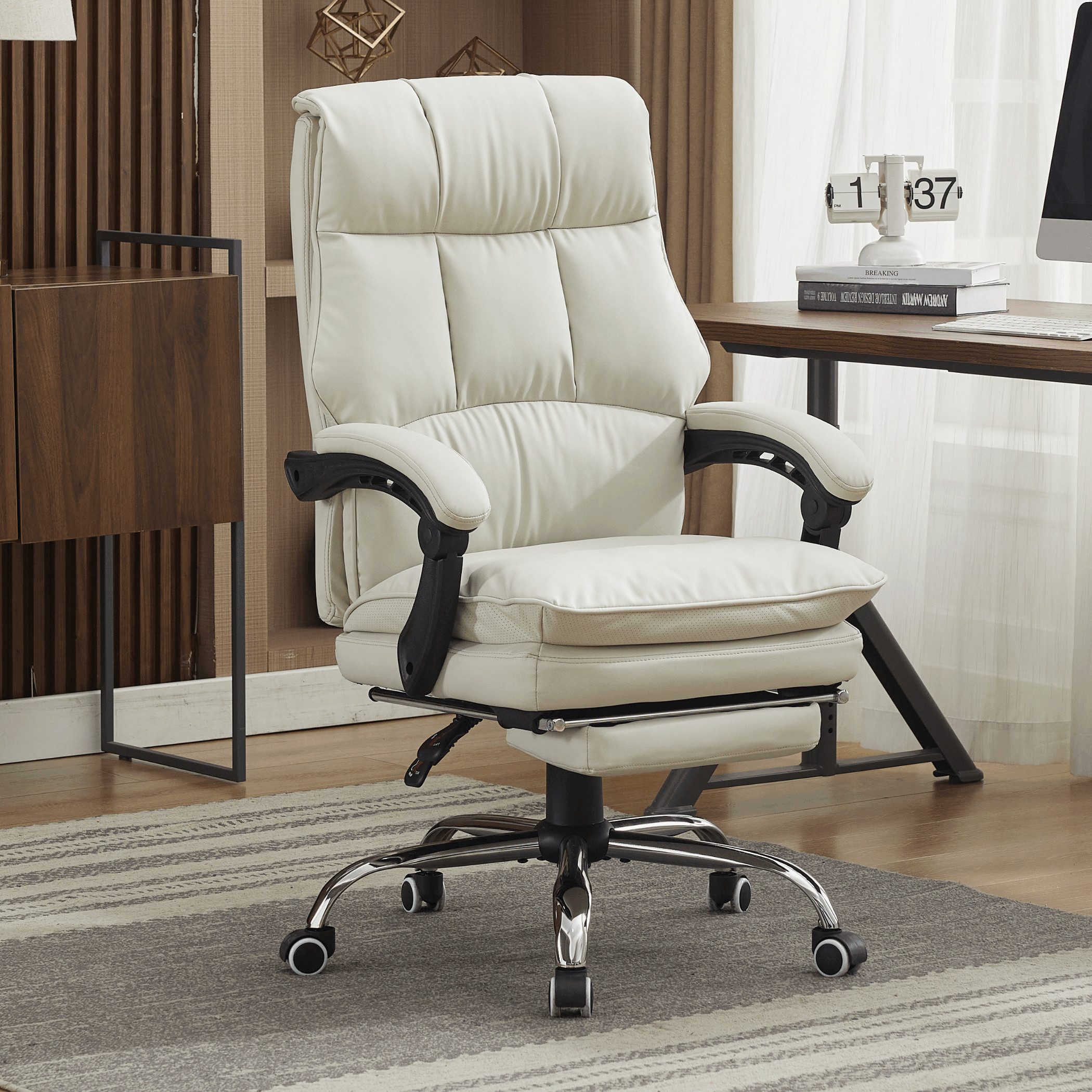 SeedWave Bürostuhl Office Chair mit 155° Verstellbare Rückenlehne und Synch günstig online kaufen
