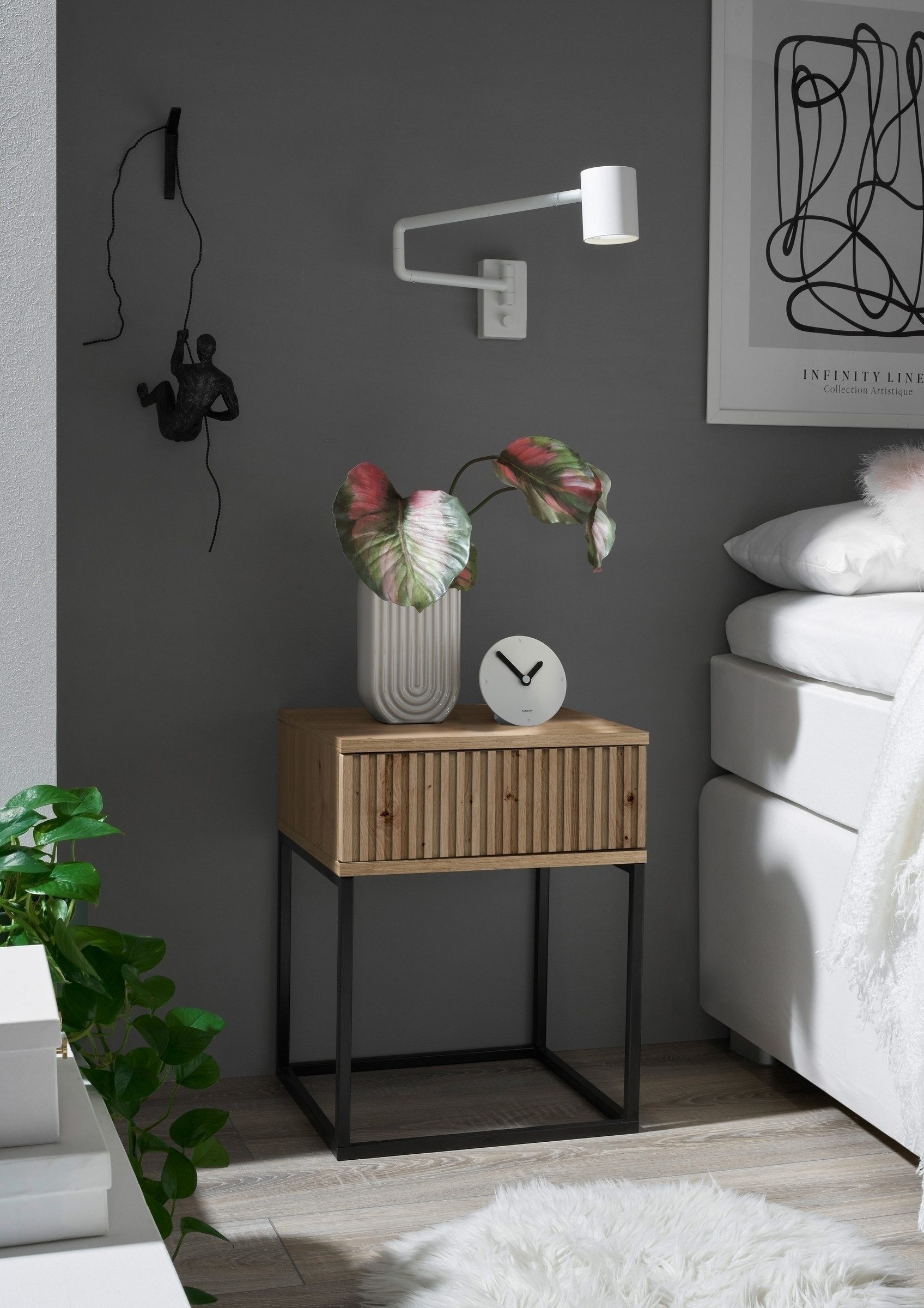 Pol-Power Nachtkommode 40 x 52 x 38,5 cm (B/H/T)