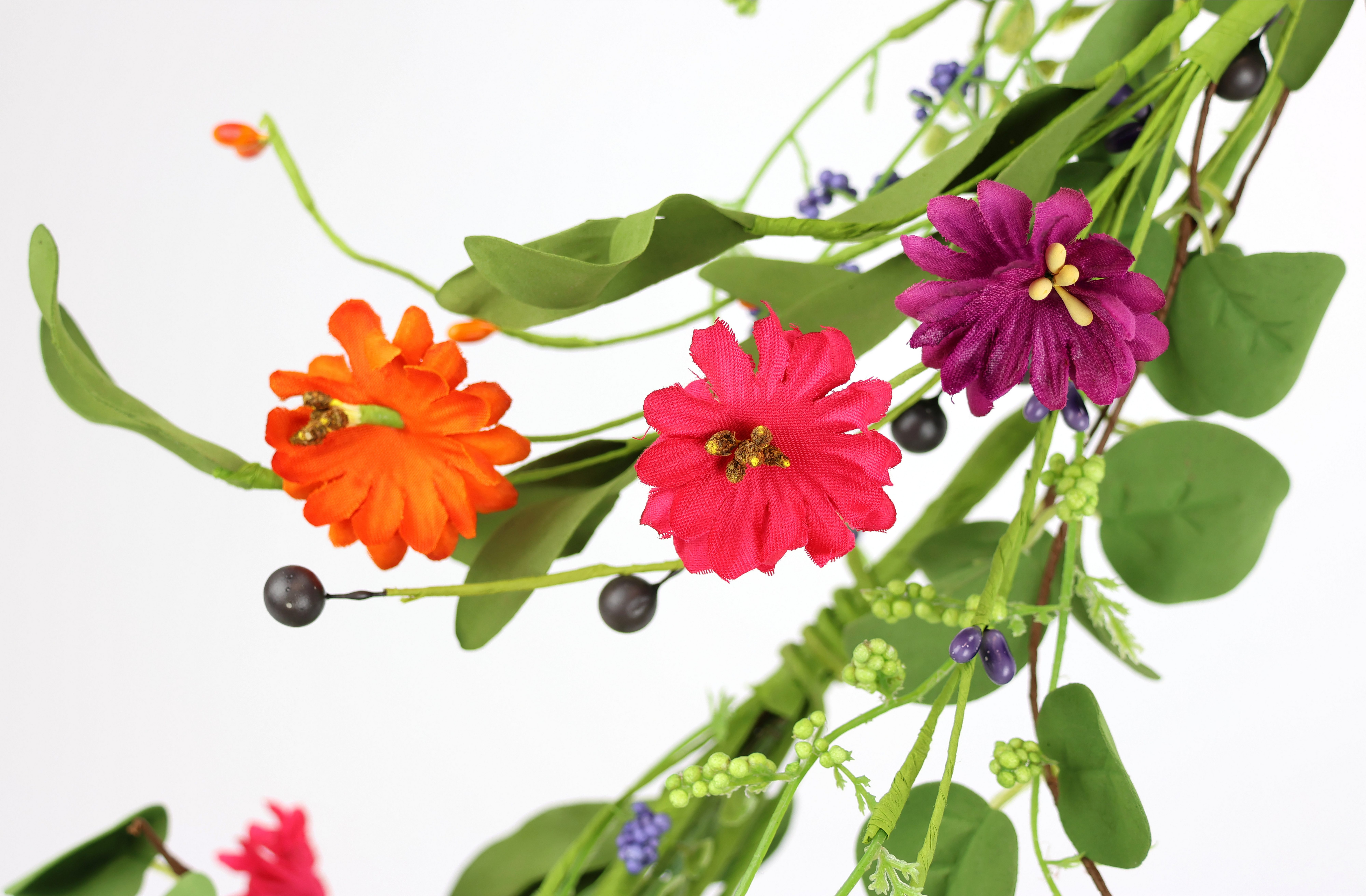 Kunstranke Künstliche Blütengirlande, I.GE.A., Höhe 150 cm, Margerite Gänse günstig online kaufen