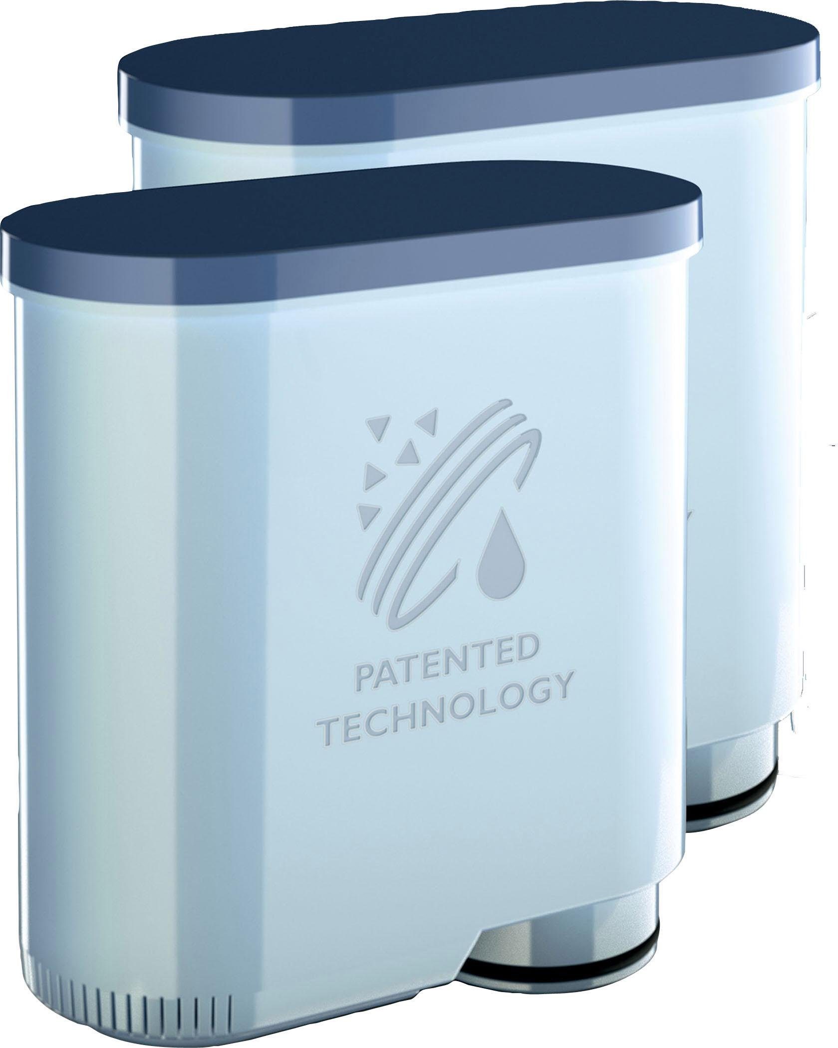 Philips Wasserfilter AquaClean CA6903/22, Zubehör für Philips Saeco Kaffeevollautomaten, AquaClean, Doppelpack