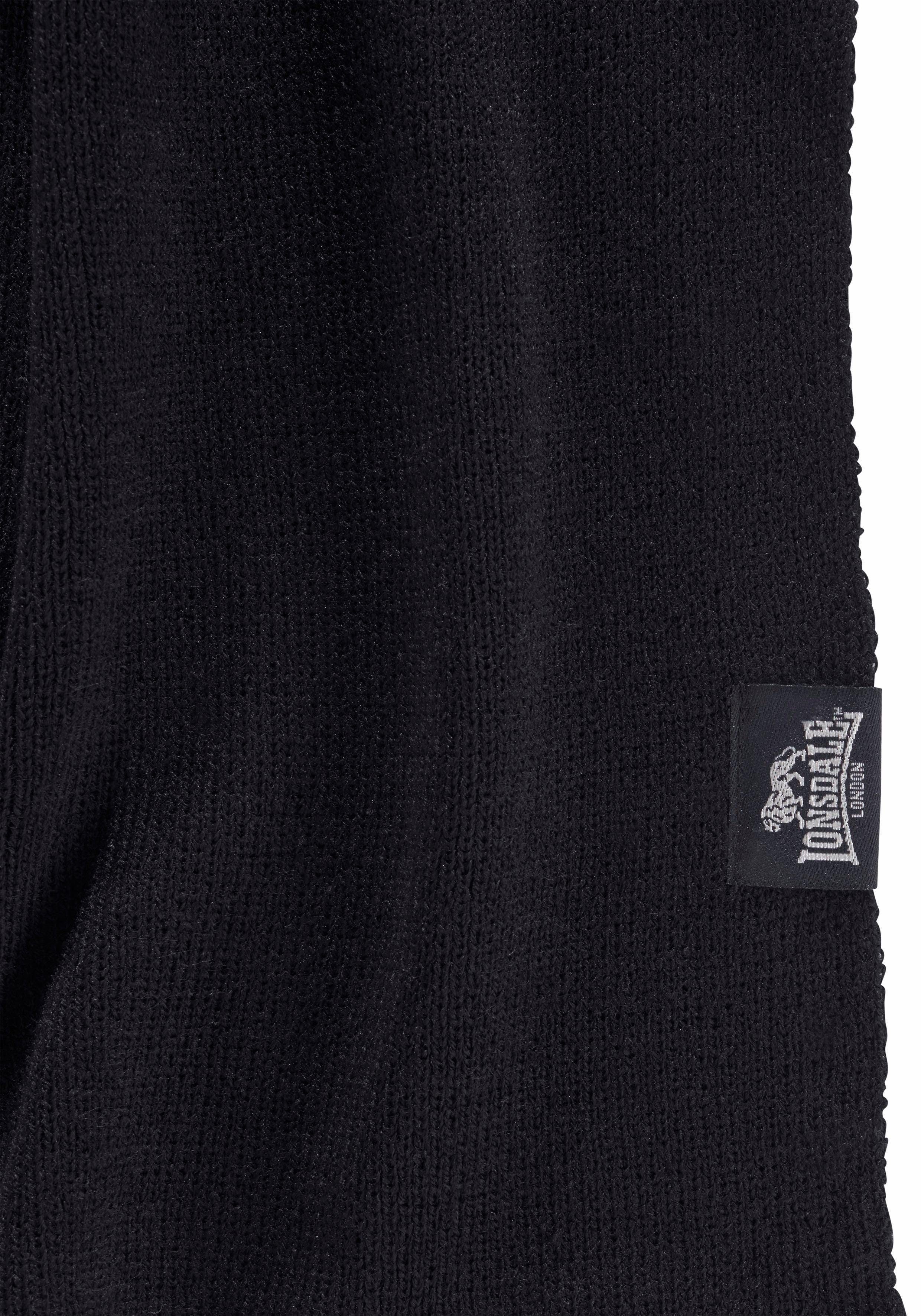 Lonsdale Strickmütze und Schal als Set LEAFIELD (Packung, 2-St., mit Schal) Set aus Schal undMütze