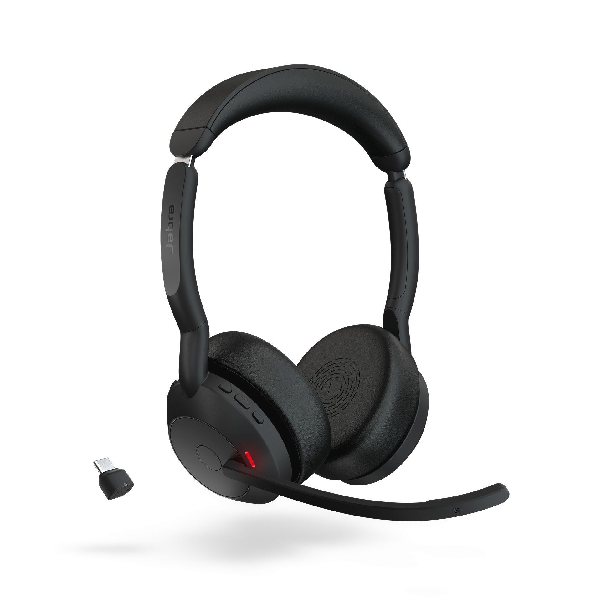 Jabra Evolve2 55 UC Noise Stereo (Active (ANC), USB-C) Cancelling Kopfhörer Bluetooth