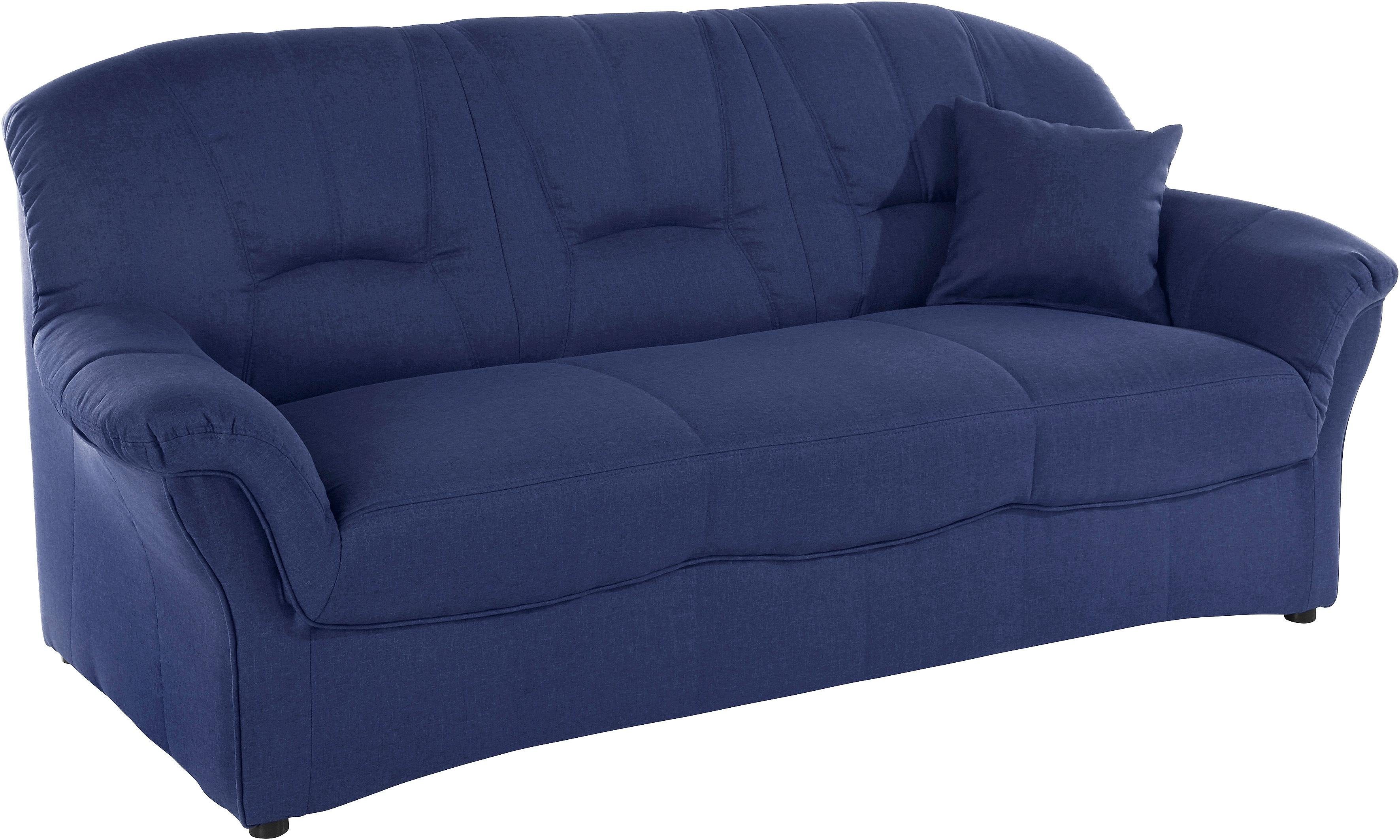 DOMO collection 3-Sitzer Bahia, bequem und komfortabel, zeitloses & elegantes Sofa, inklusive Federkern