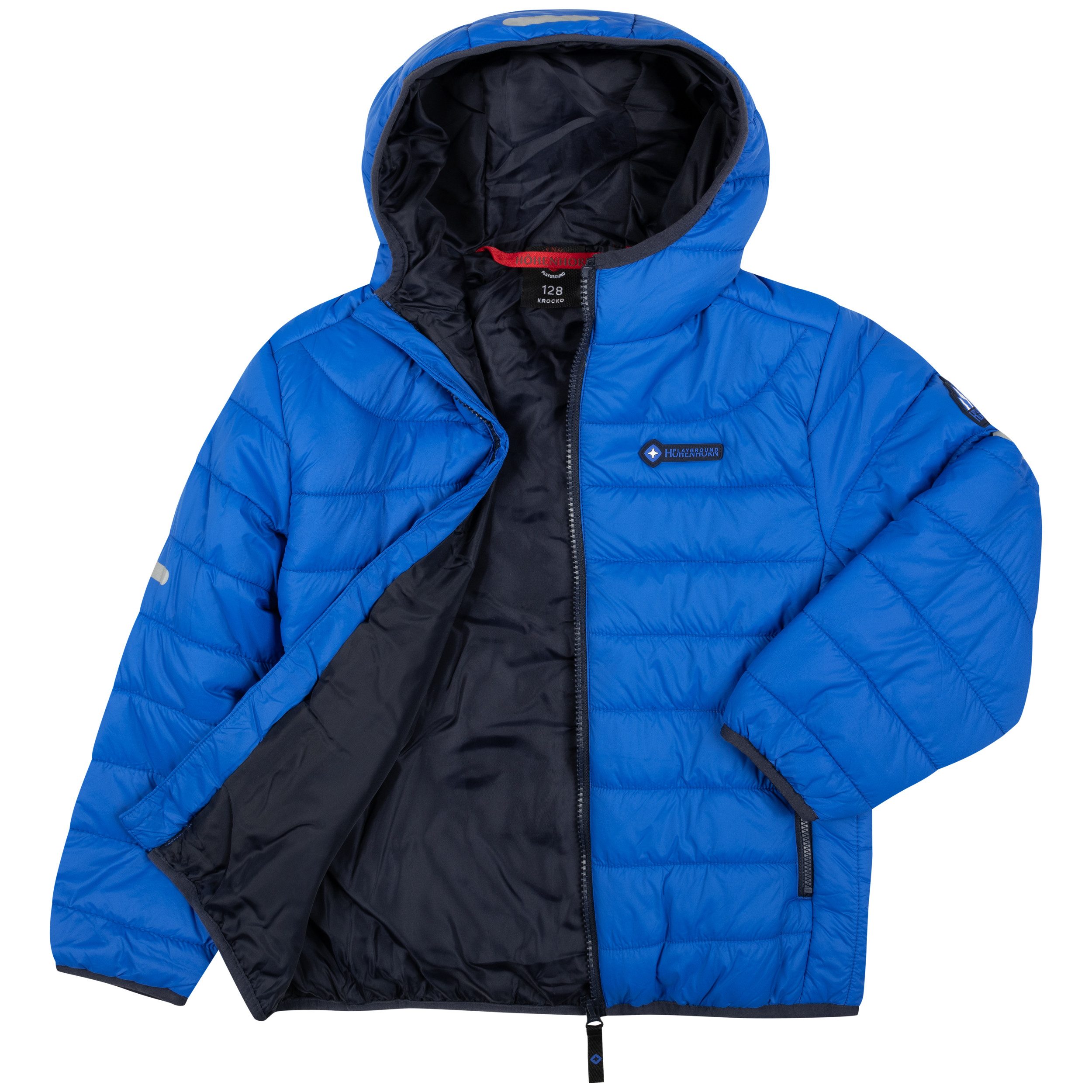 Höhenhorn Steppjacke Krocko Kinder Jacke Jungen Mädchen Kids Übergangsjacke leichtes Eigengewicht, Thermo-Wattierung