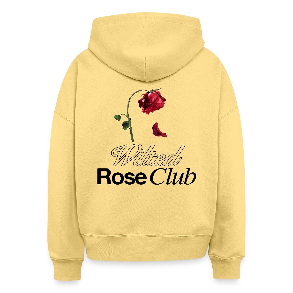 Spreadshirt Hoodie Vintage Love Streetwear Rose Design Frauen Boxy Organic Hoodie (1-tlg)