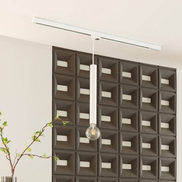 Arcchio Schienensystem-Leuchten Ejona, Modern, Aluminium, Polycarbonat, weiß, 1 flammig, E27