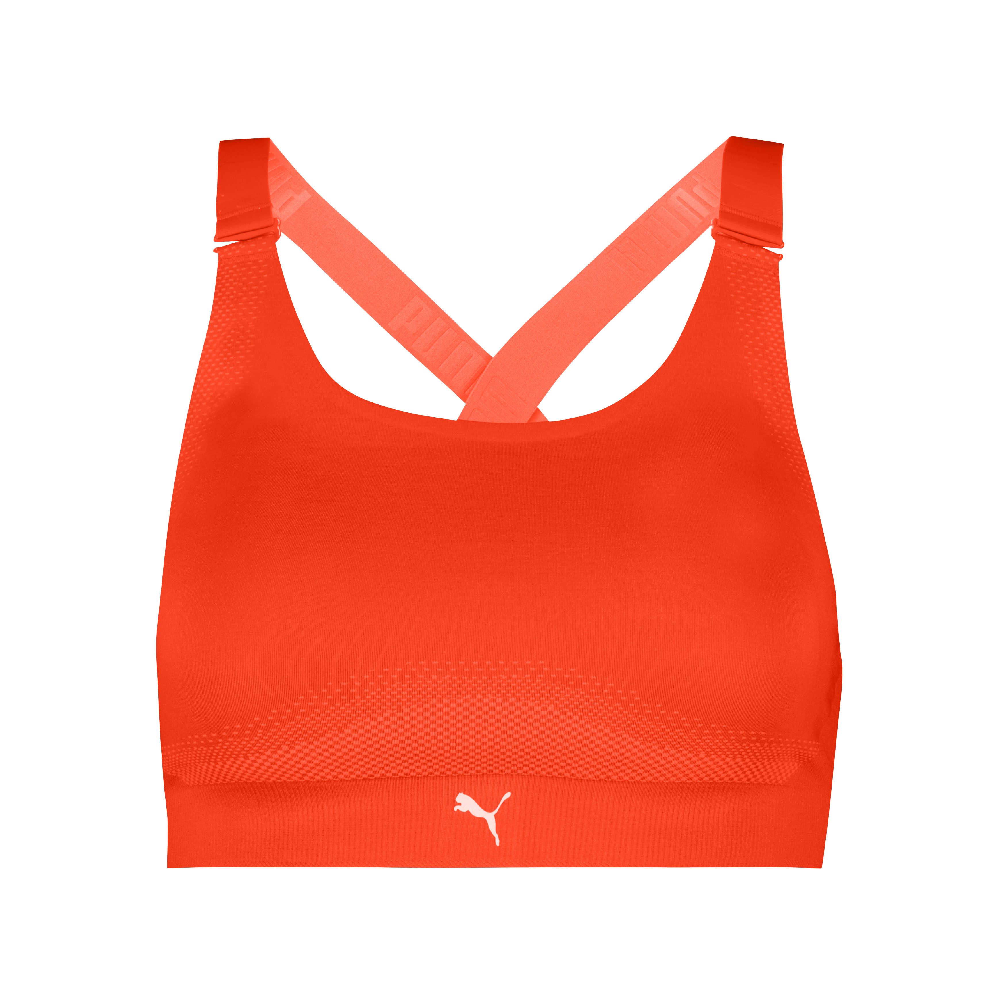 PUMA Bralette-BH PUMA WOMEN 3D KNIT SPORT TOP wendbare und verstellbare Träger für einen personalisierten Look