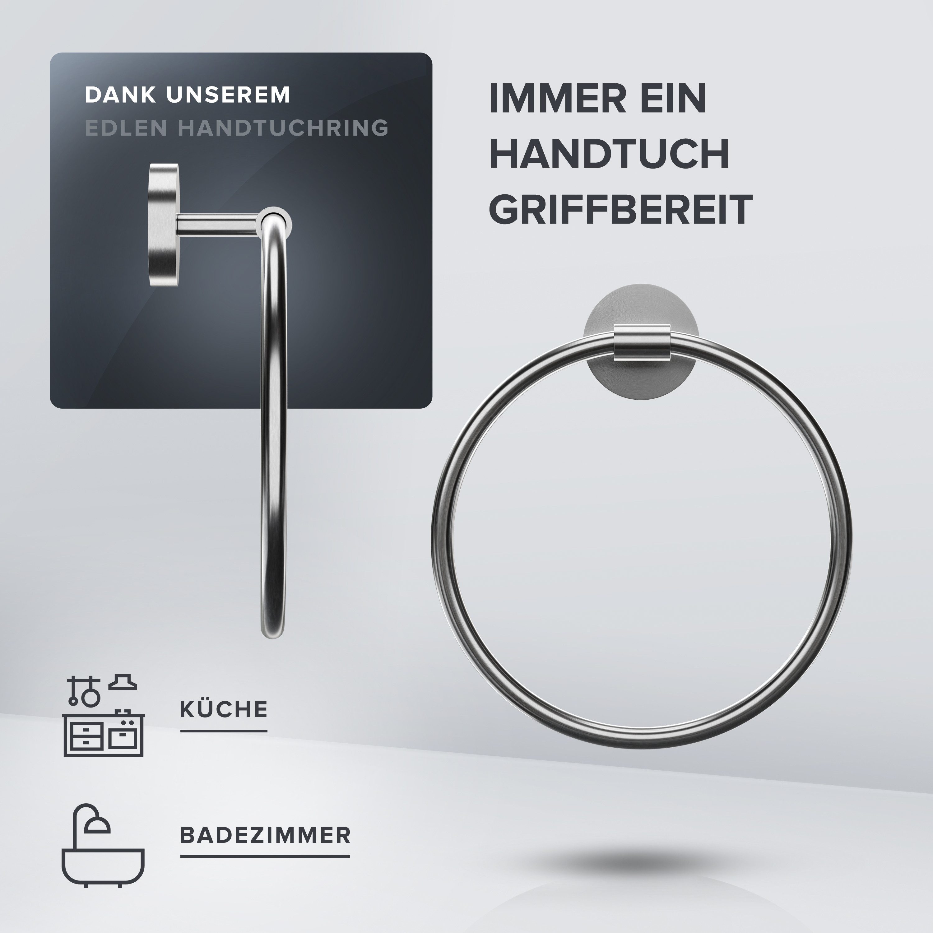 ovimar Handtuchring Bovbjerg, aus Edelstahl in günstig online kaufen