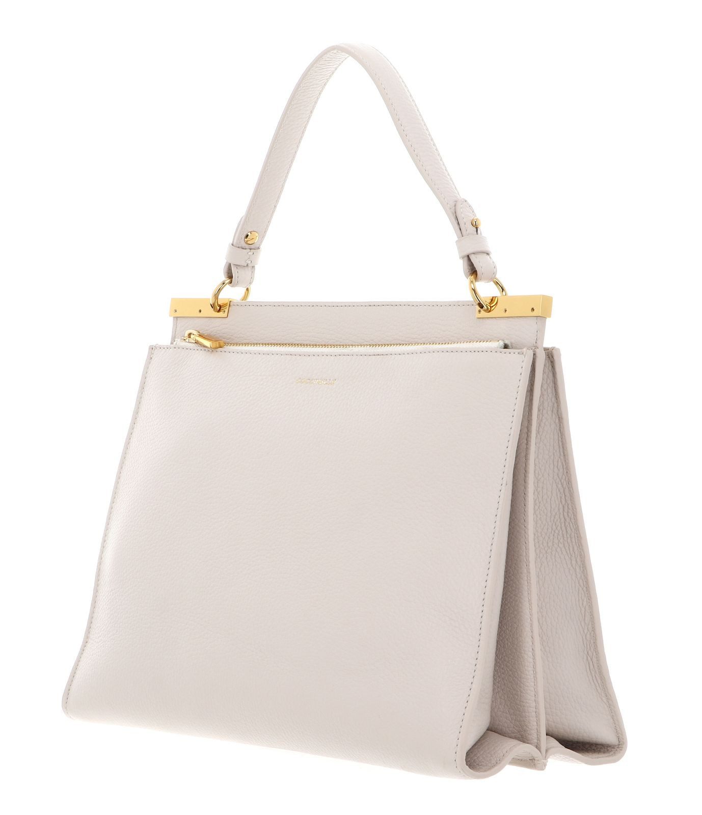 COCCINELLE Schultertasche Handbag Grained Leather, aus echtem Rindsleder