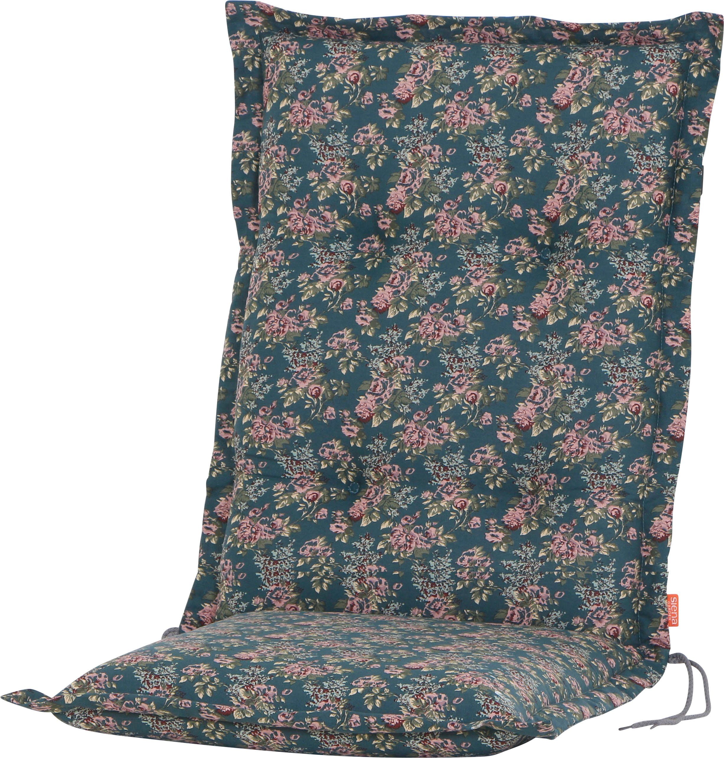 Siena Garden Sesselauflage Xora, ca. 110x48x8 cm, Passend zu Stapelsesseln
