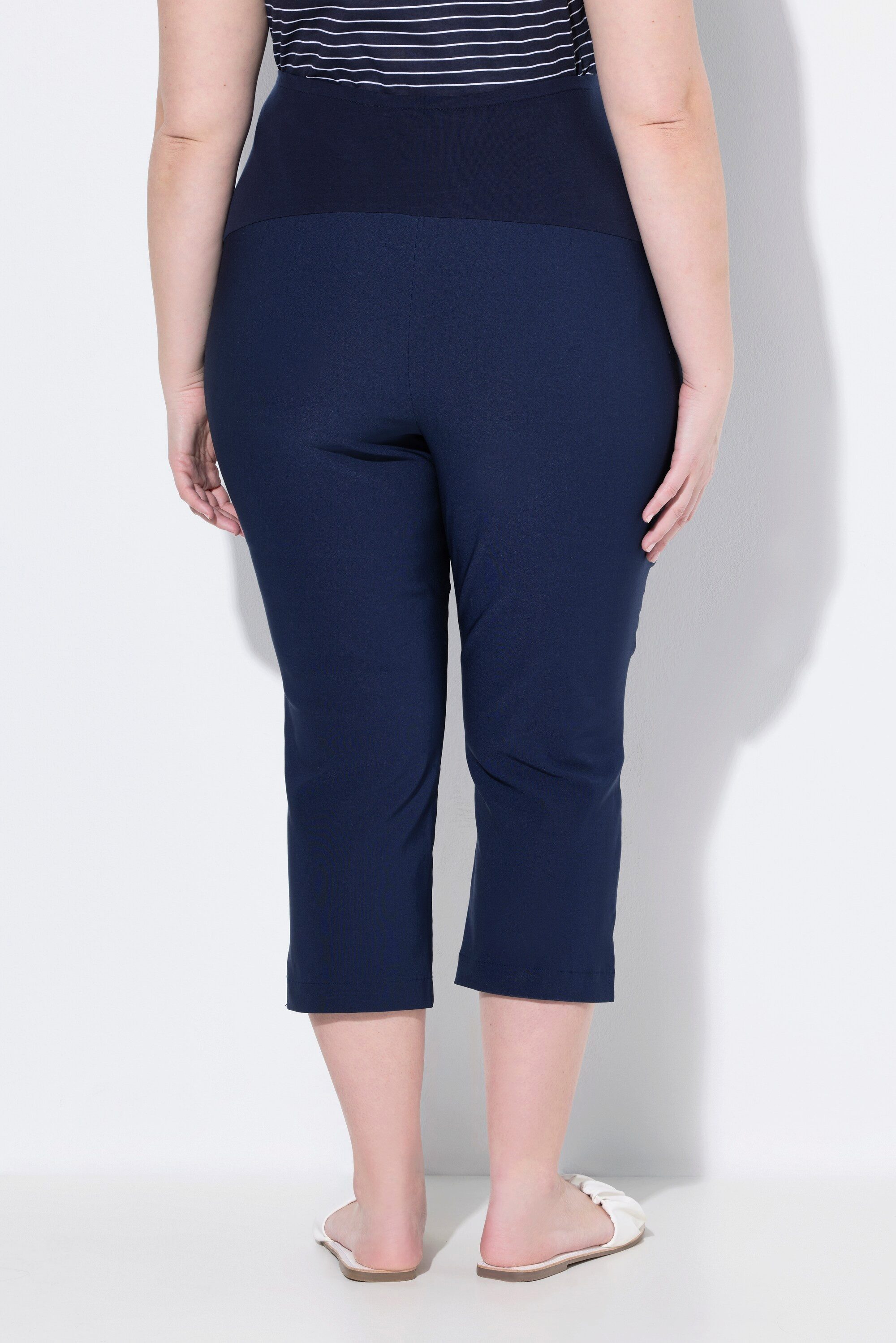 Ulla Popken 7/8-Hose Bengalinhose Umstandshose wadenlang Schwangerschaft
