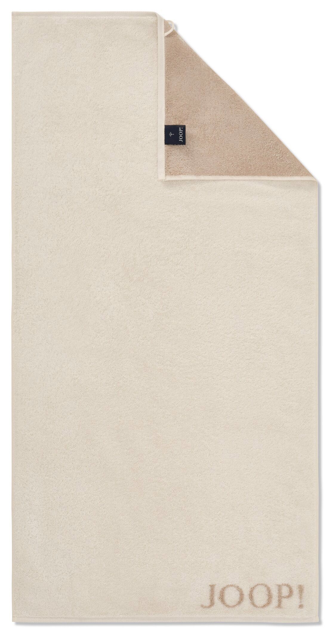 Joop! Handtücher JOOP! LIVING - CLASSIC DOUBLEFACE Handtuch-Set, Textil (2-St) Creme