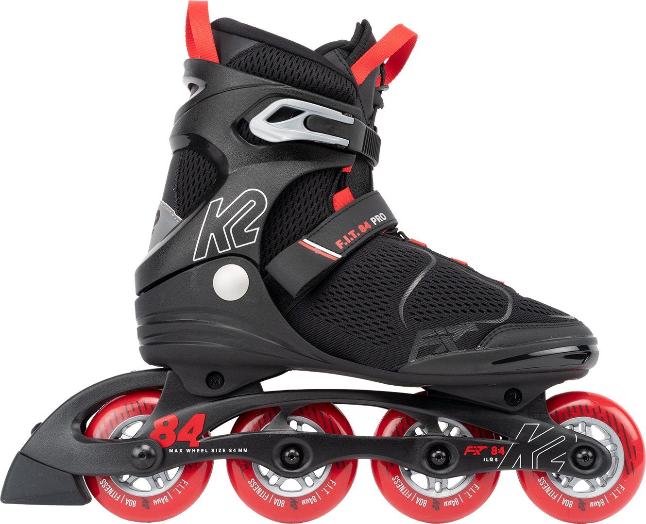 Inlineskates K2 F.I.T. 84 PRO Inline Skate black/red