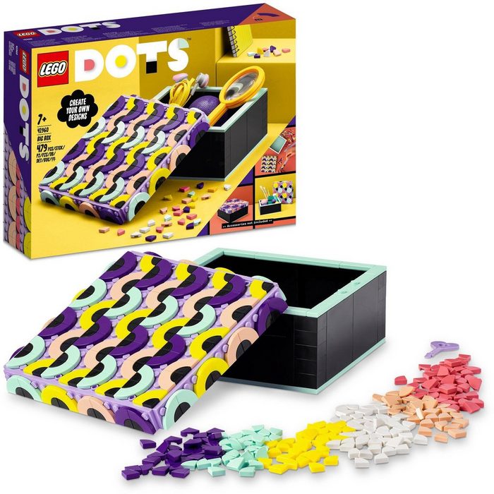 LEGO® Konstruktionsspielsteine Große Box (41960) LEGO® DOTS (479 St)