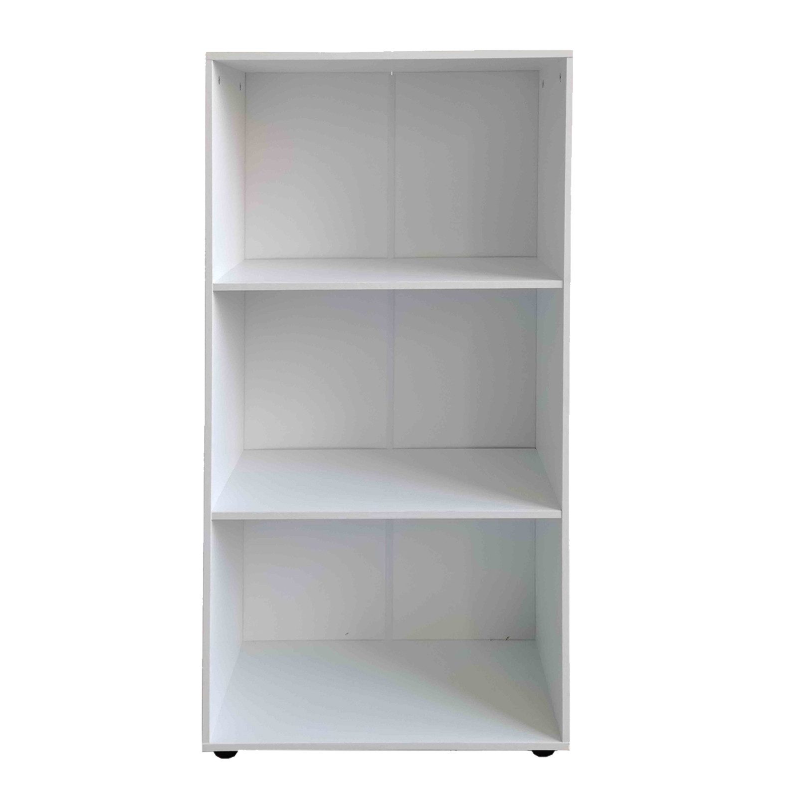 HTI-Living Mehrzweckregal Standregal Nina mit 3 Fächern Weiß, Stück 1-tlg., günstig online kaufen