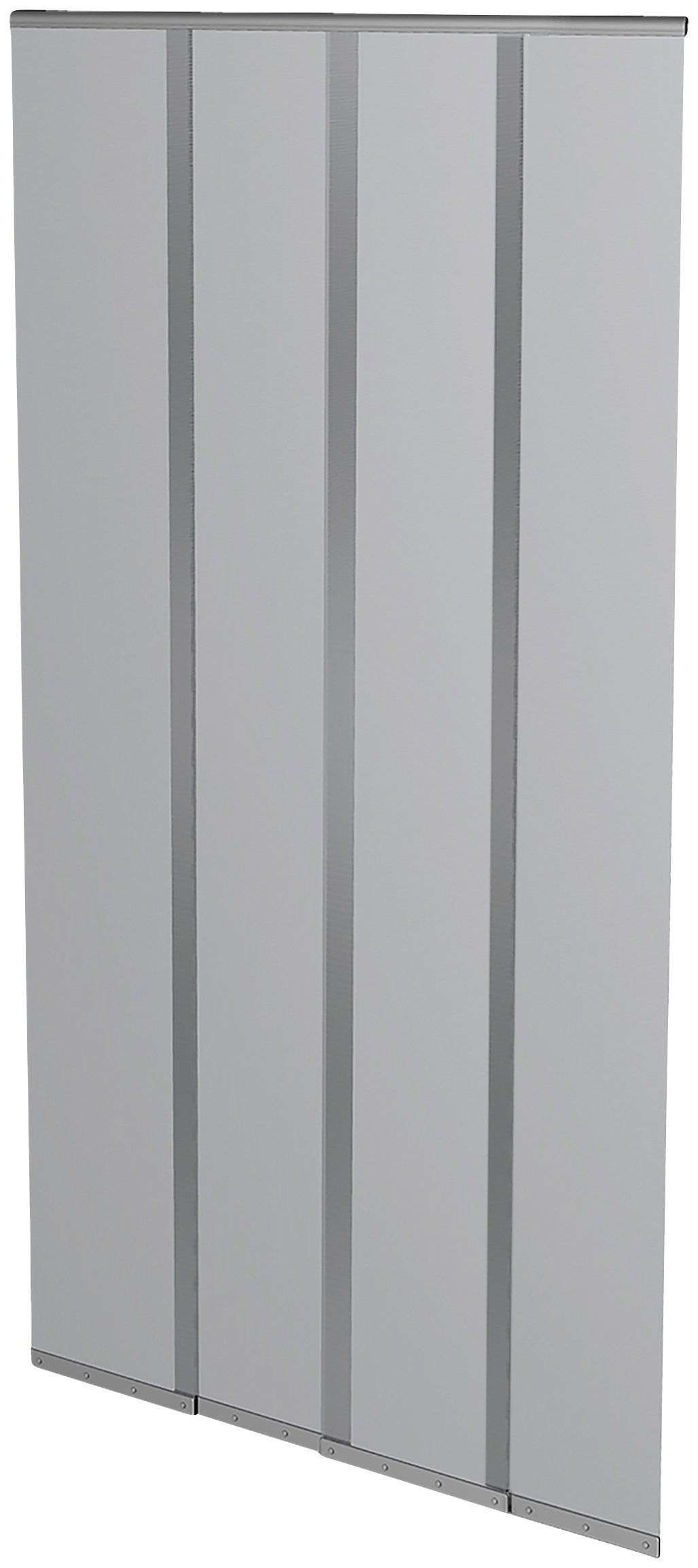Windhager Insektenschutz-Vorhang Easy aus Fiberglas, Lamellenvorhang, individuell kürzbar, ohne bohren, (1-St), Fliegengitter erhältlich in 95 x 220 oder 120 x 250 cm, anthrazit