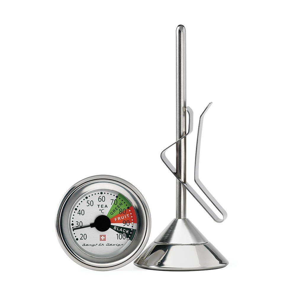Bengt Ek Design Kochthermometer Teethermometer / Getränkethermometer mit Zieltemperatur, 1-tlg.