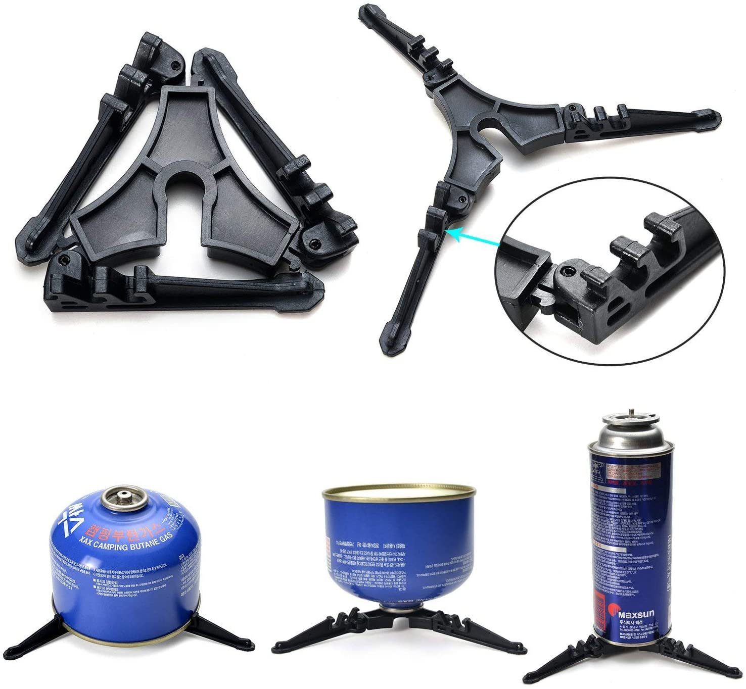 Defactoshop Campinglöffel Camping Geschirr Set 9-teiliges kochtopf Set inkl. Camping Töpfe, Aluminium