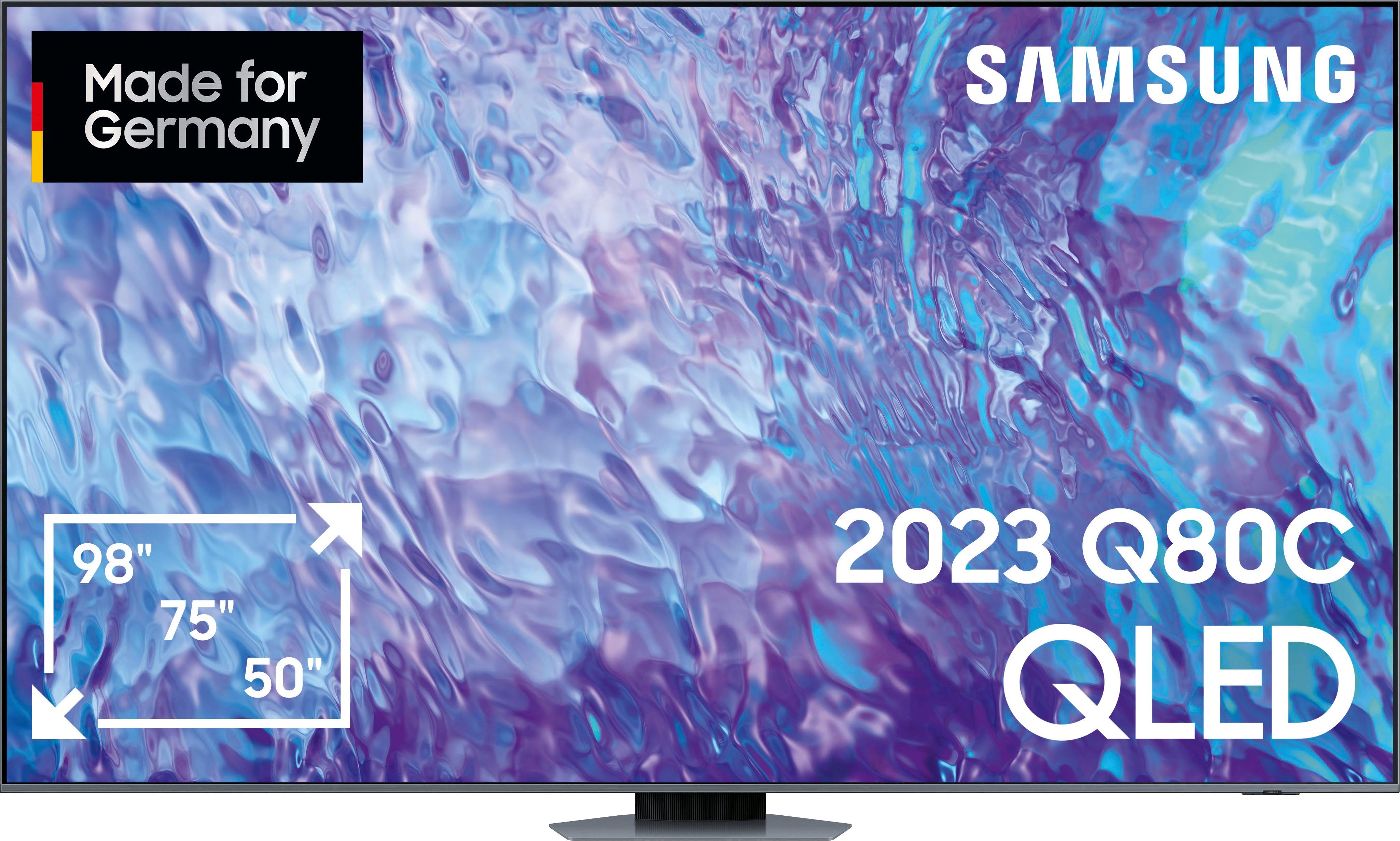 Samsung GQ98Q80CAT LED-Fernseher (247 cm/98 Zoll, Smart-TV)