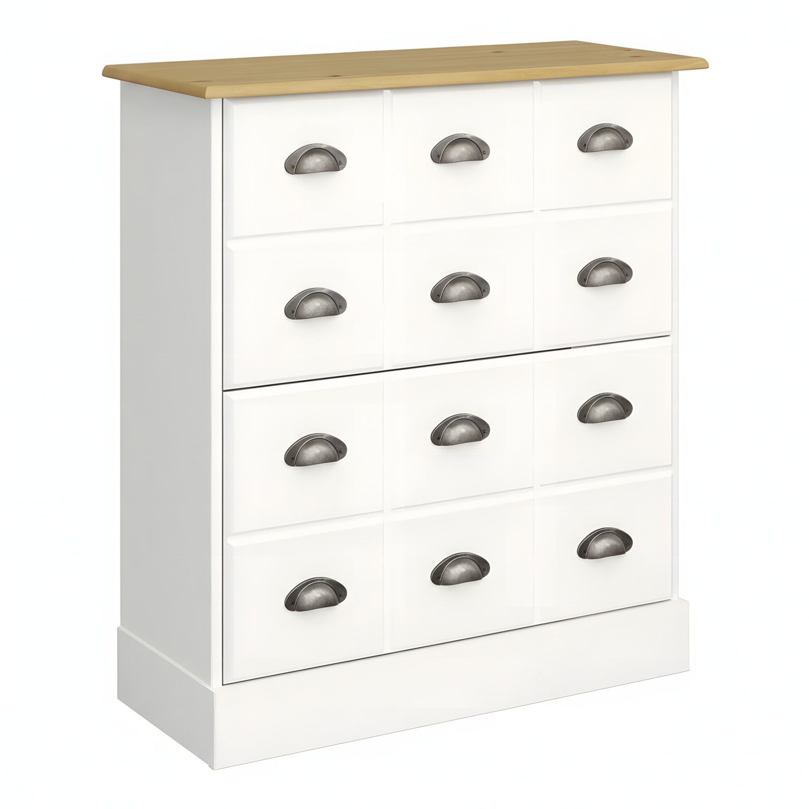 ebuy24 Schuhschrank Orienty Schuhschrank 2 Klapptüren weiß.