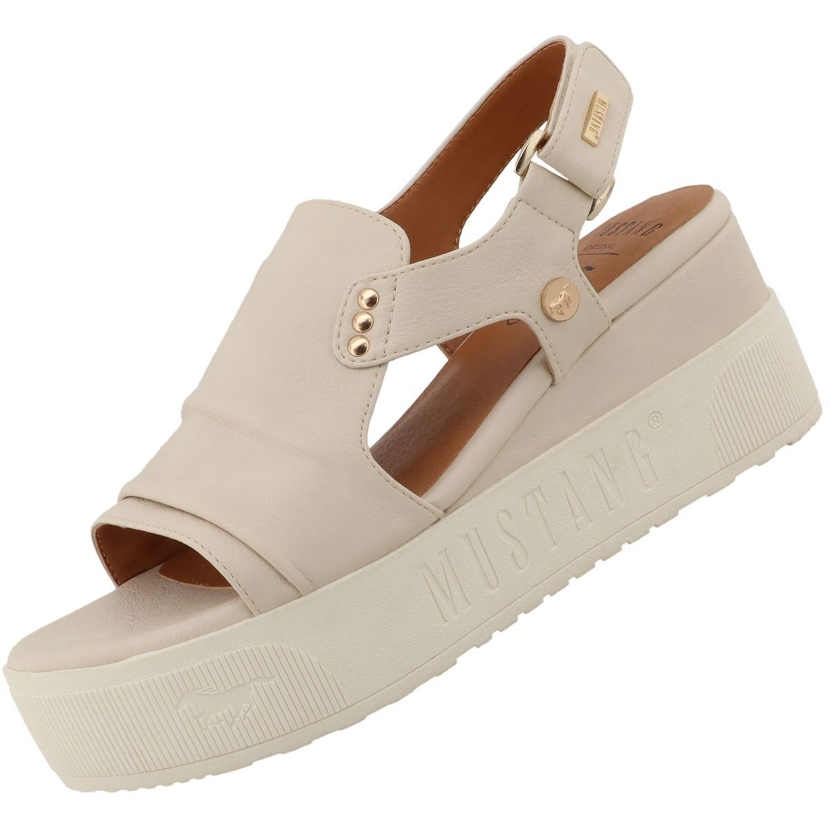 Mustang Shoes 26M0822001-offwhite Sandale günstig online kaufen