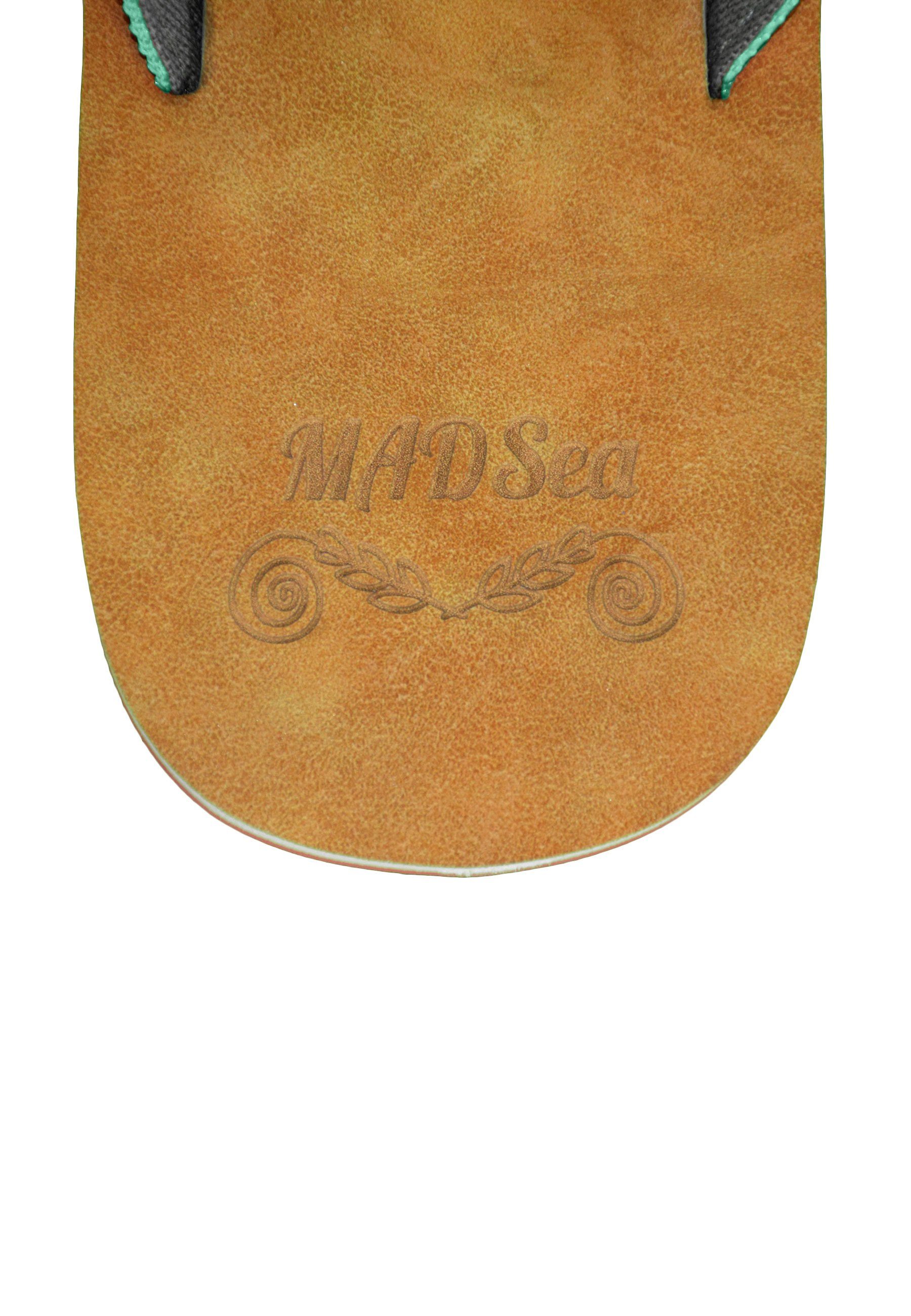 MADSea Tropical Badepantolette Basic Zehentrenner bequemer Flip Flop