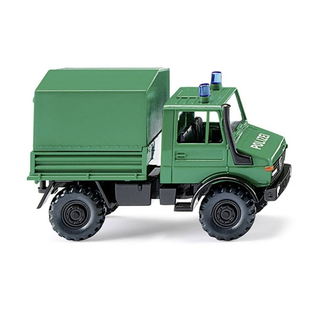 Modelleisenbahn-Straße H0 Unimog U 1700 Polizei