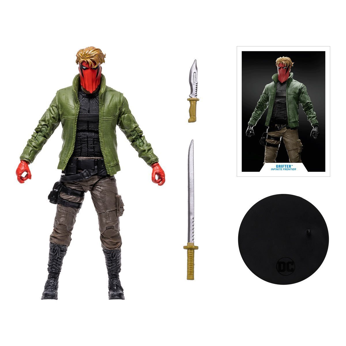 Actionfigur McFarlane Toys DC Multiverse Grifter Infinite Frontier Actionfigur