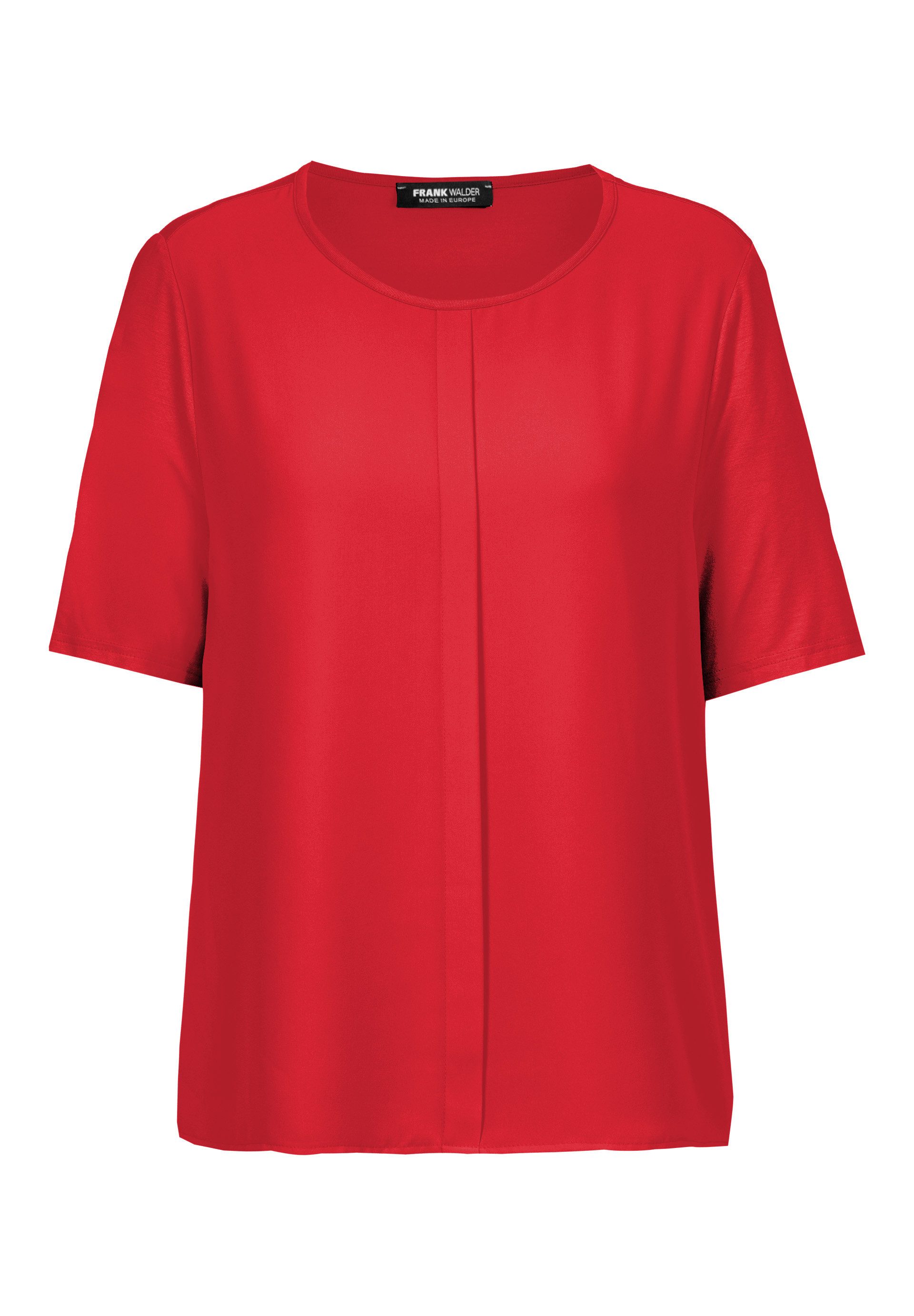 FRANK WALDER Blusenshirt mit Mittelnaht-Detail
