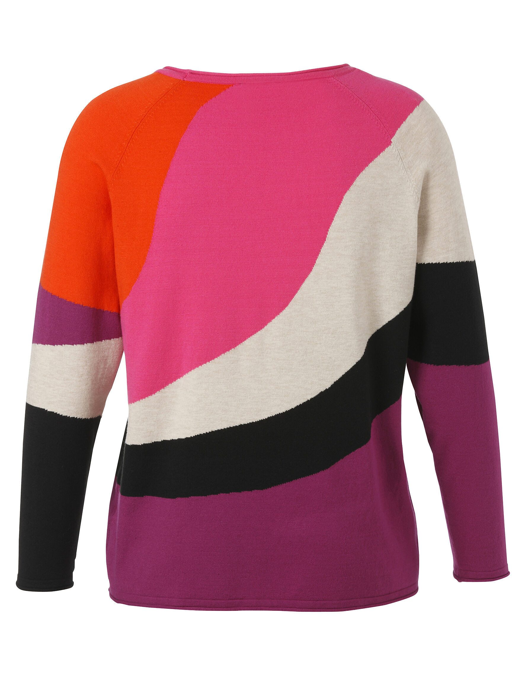 VIA APPIA DUE Rundhalspullover in Trendfarben günstig online kaufen