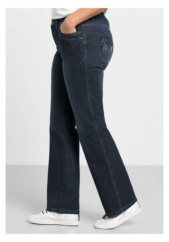 Sheego Stretch-Jeans »Jeans« MAILA in Bootcut...