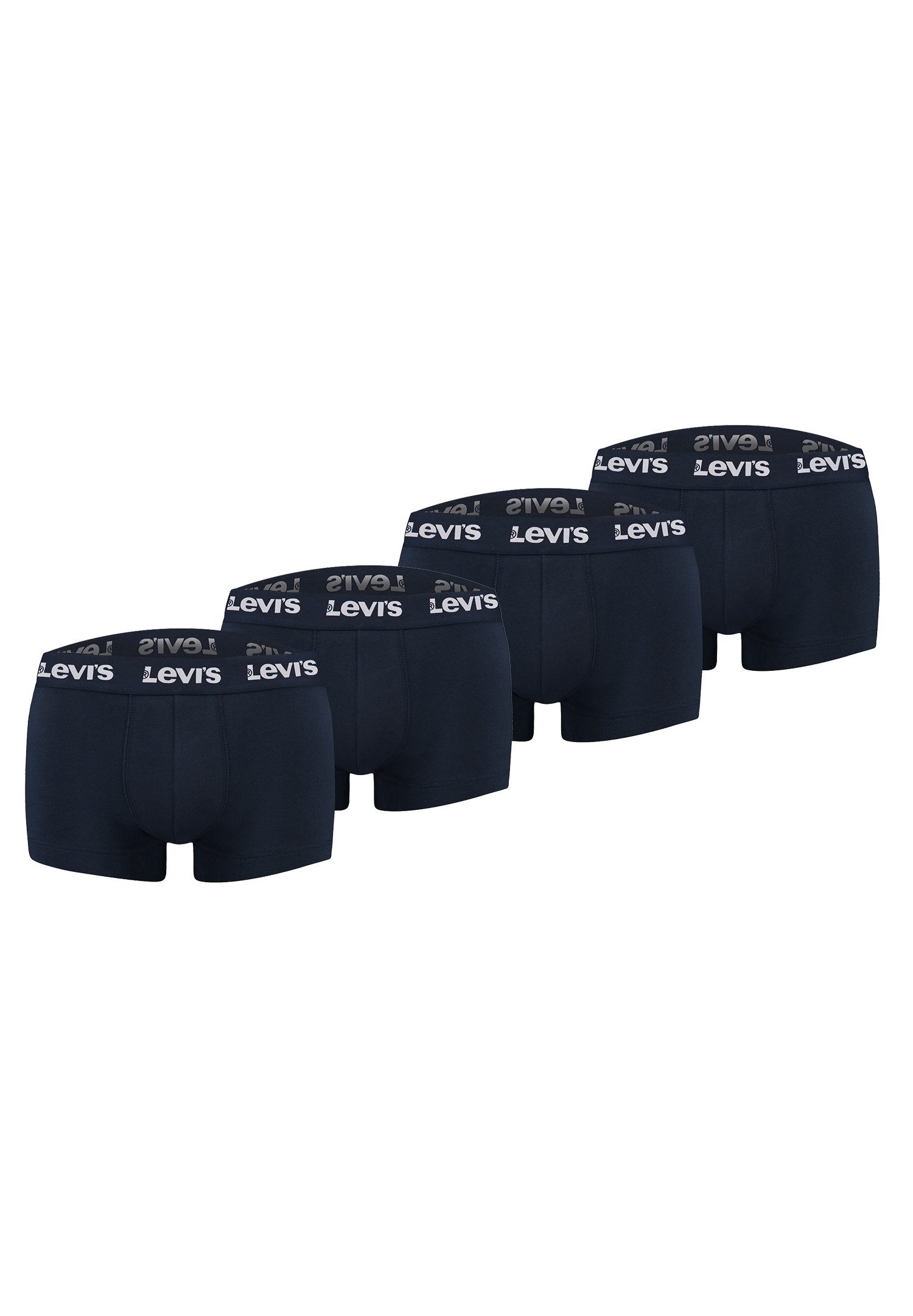 Levi's® Boxershorts LEVIS Men Repeat Logo Trunk 4P (Spar-Pack, 4-St., 4er-Pack)