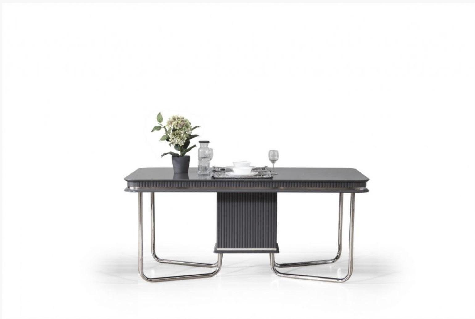 Tische Design Esstisch Holz JVmoebel Esstisch Tisch Modern Esszimmer Metall