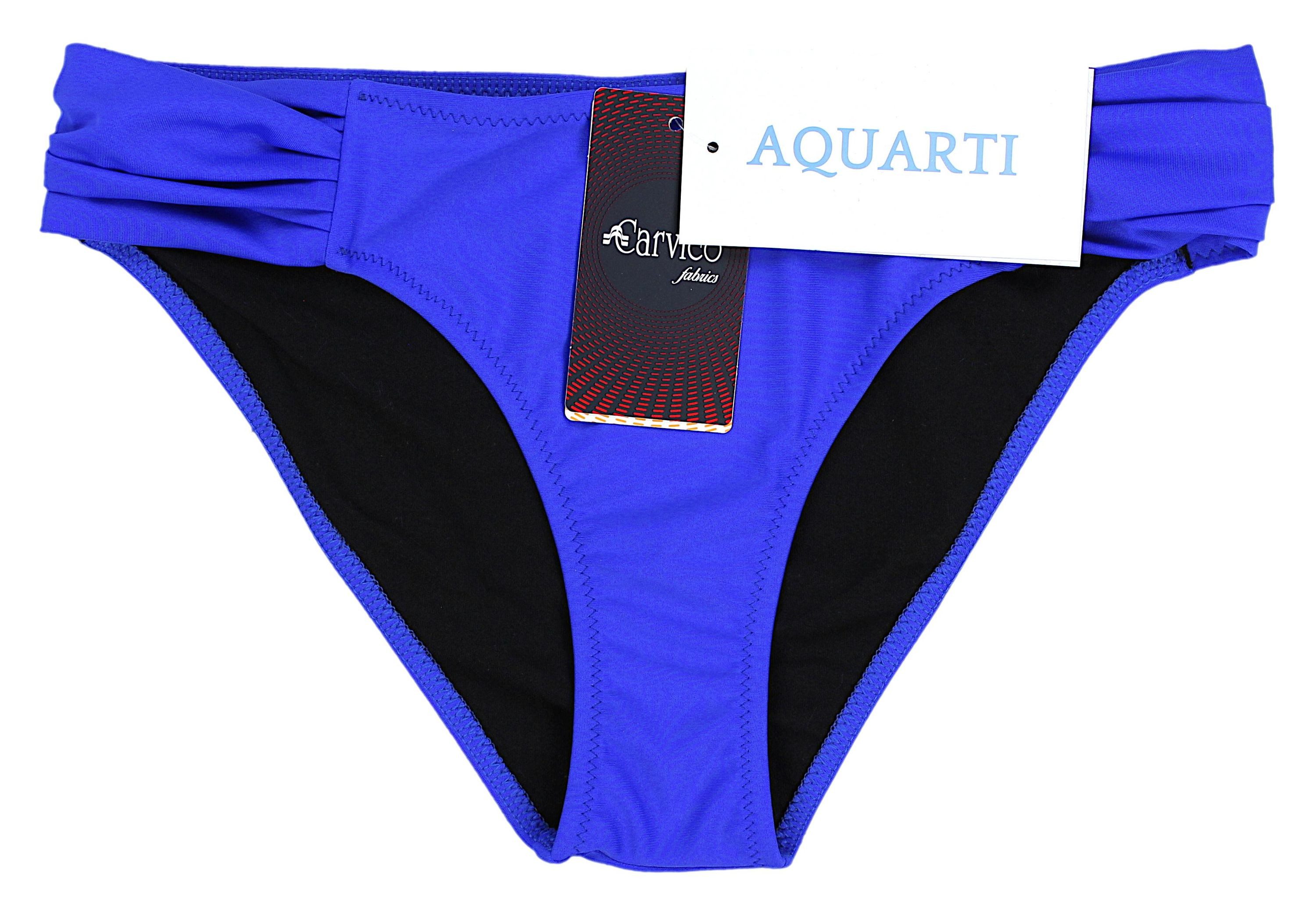 Aquarti Bikini-Hose Aquarti Damen Bikinihose mit seitlichen Raffungen