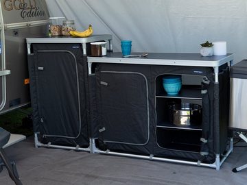 Campart Stoffschrank (2-St) Camper Küchen-Box faltbar Outdoor-Schrank Faltschränke groß & klein