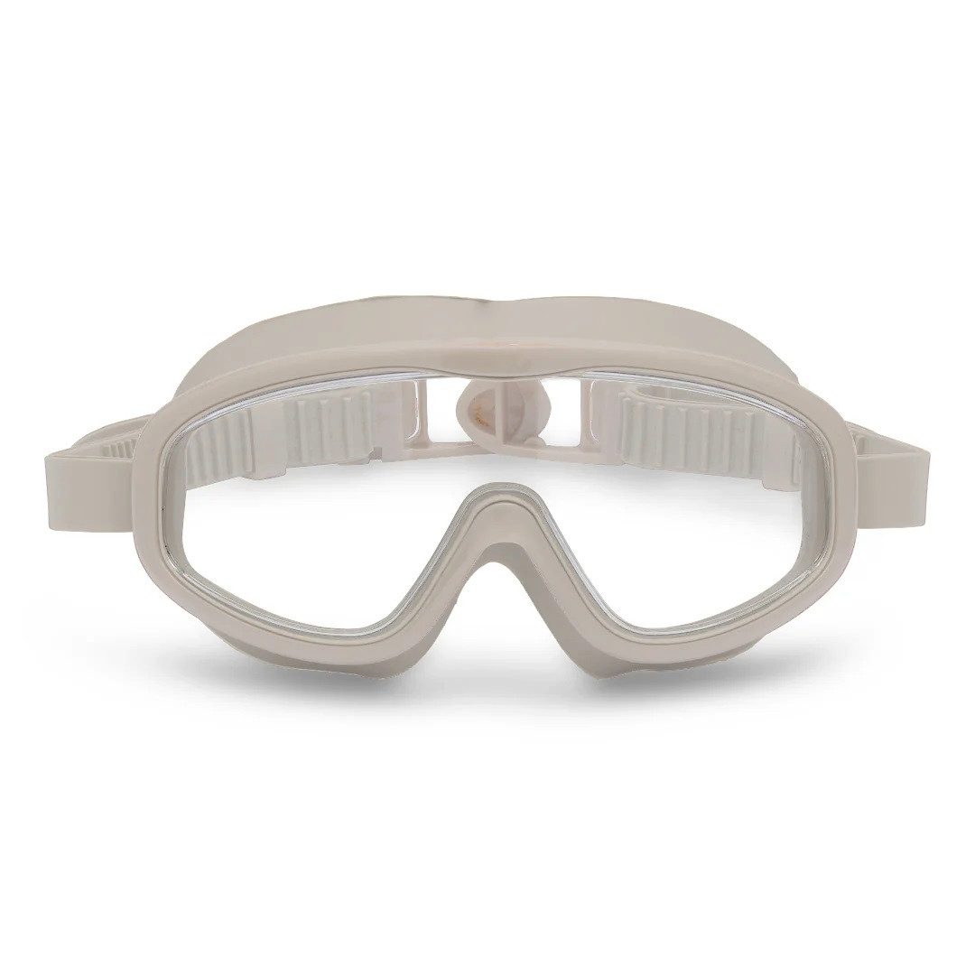 Petites Pommes Schwimmbrille HANS für Kinder von 3-8 Jahren Emma hellgrau, 15x7x6cm