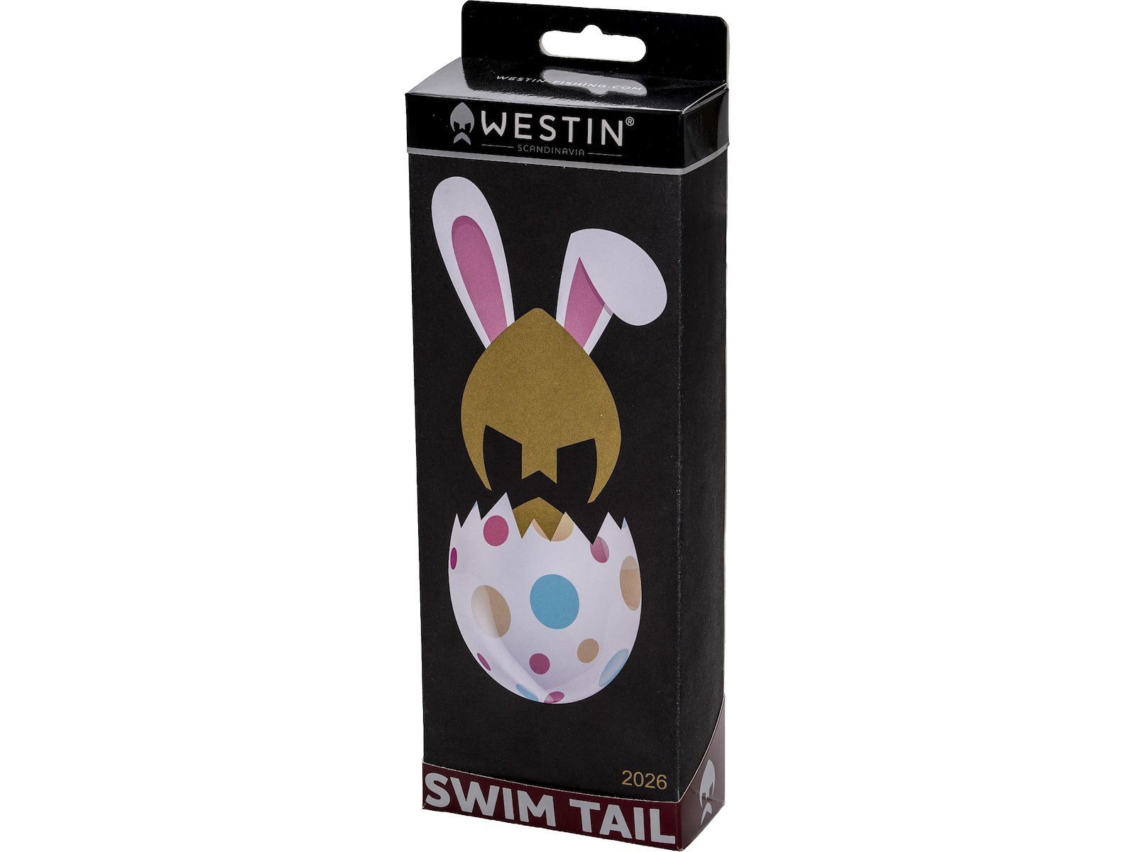 Westin Fishing Kunstköder Oster Überraschung Geschenk - Swim Tail Easter Edition - Wobbler Gummi, (2026 Kollektion, 3-St. 3 teiliges SET), Wobbler mit 1 Paddelschwanz und 1 Twisterschwanz zum wechseln