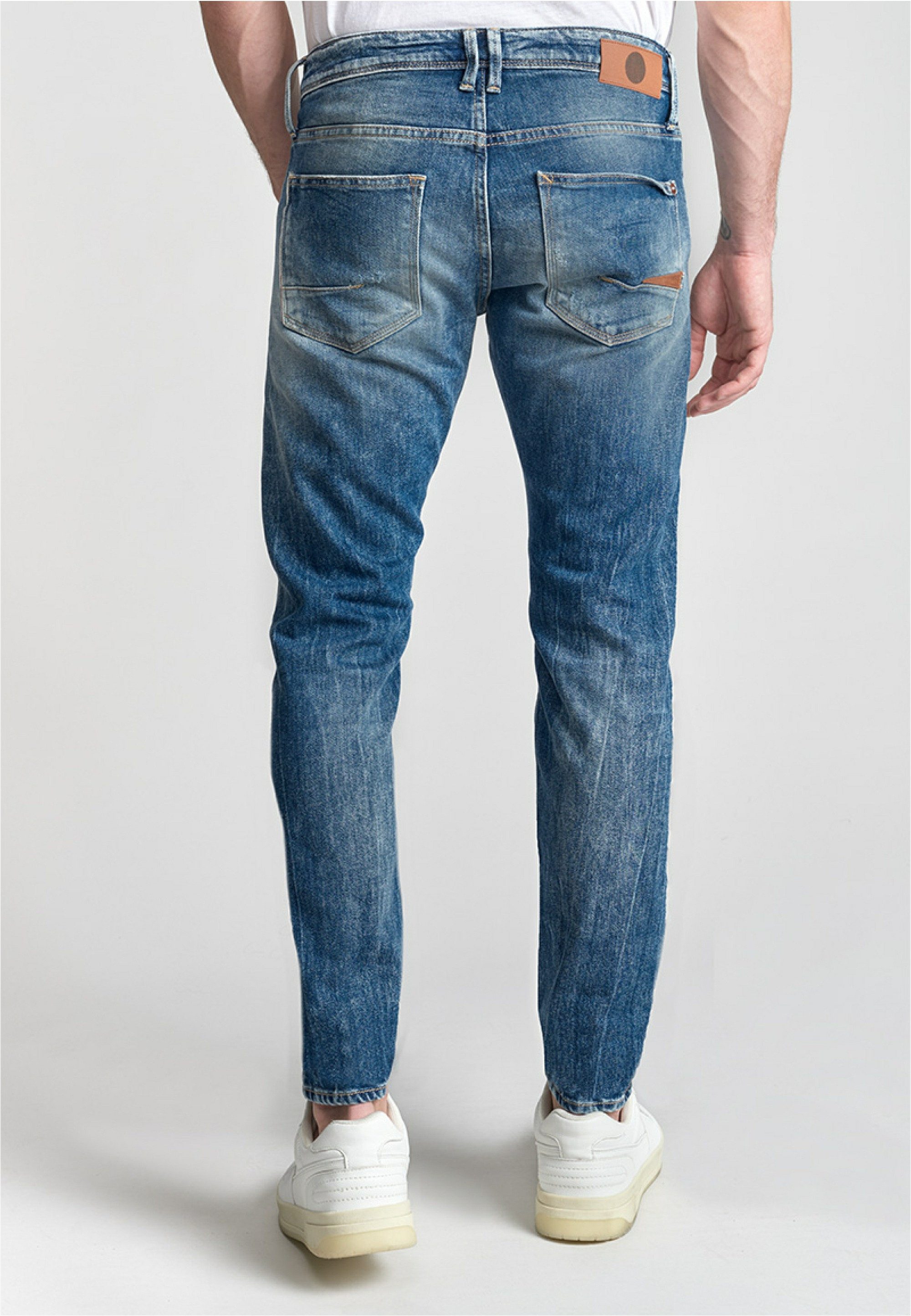 Le Temps Des Cerises Bequeme Jeans 700/11 mit leichten Destroyed-Elementen