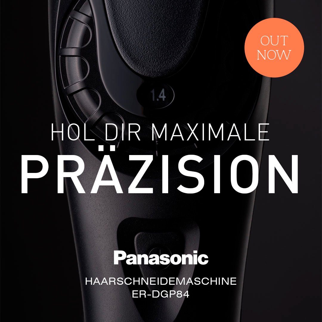 Panasonic Haarschneider Haarschneidemaschine ER-DGP84, Constant Linearmotor mit Effect, Memory- Control