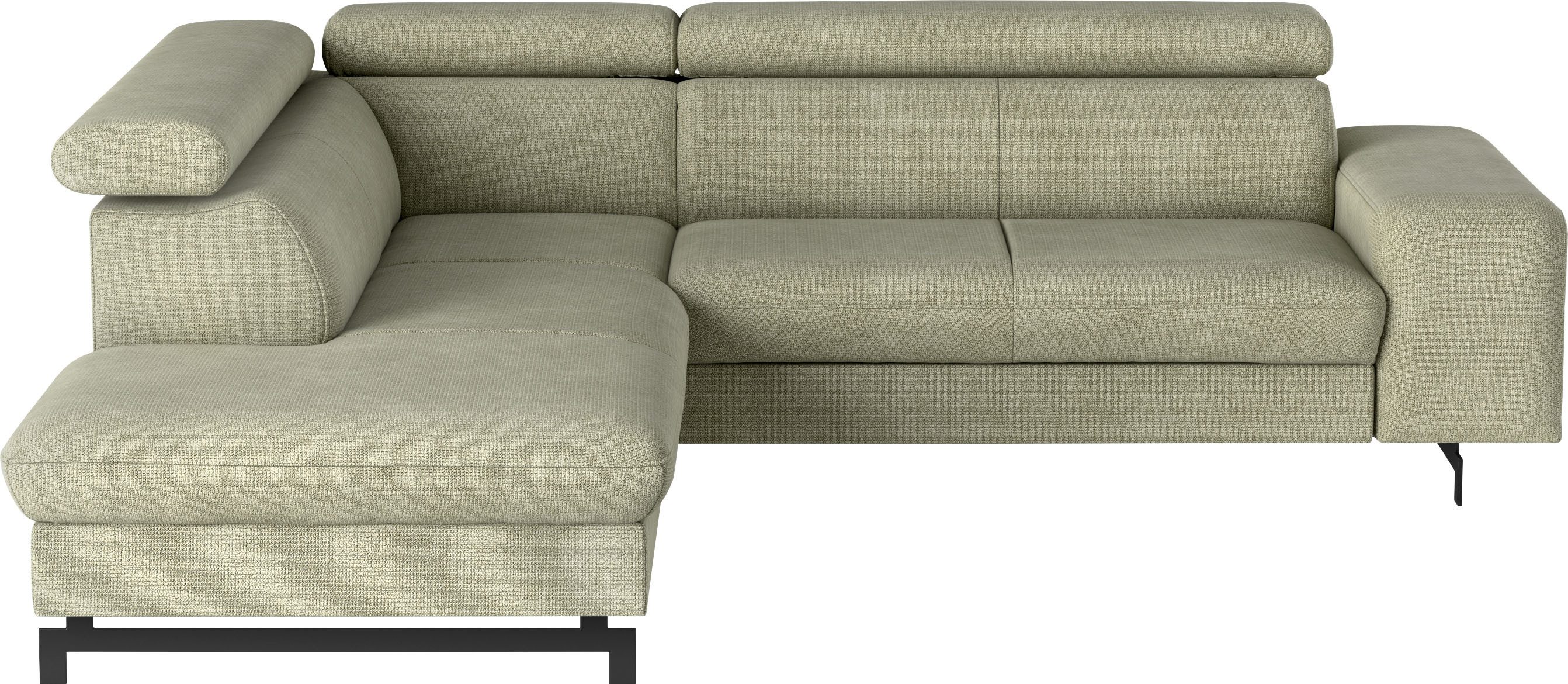 COTTA Ecksofa "Emma L-Form", mit Kopfteilverstellung, wahlweise mit Bettfun günstig online kaufen