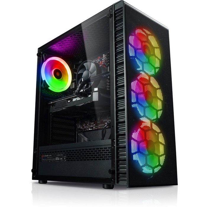 Kiebel Titan V Gaming-PC (AMD Ryzen 7 AMD Ryzen 7 5700X RX 6750 XT 16 GB RAM Luftkühlung ARGB-Beleuchtung)