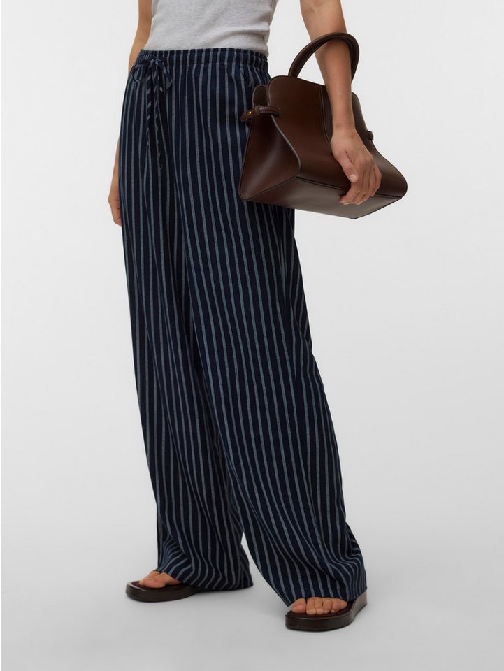Vero Moda Schlupfhose VMROSIE MW WIDE PANT NOOS Viskosemischung, oversize