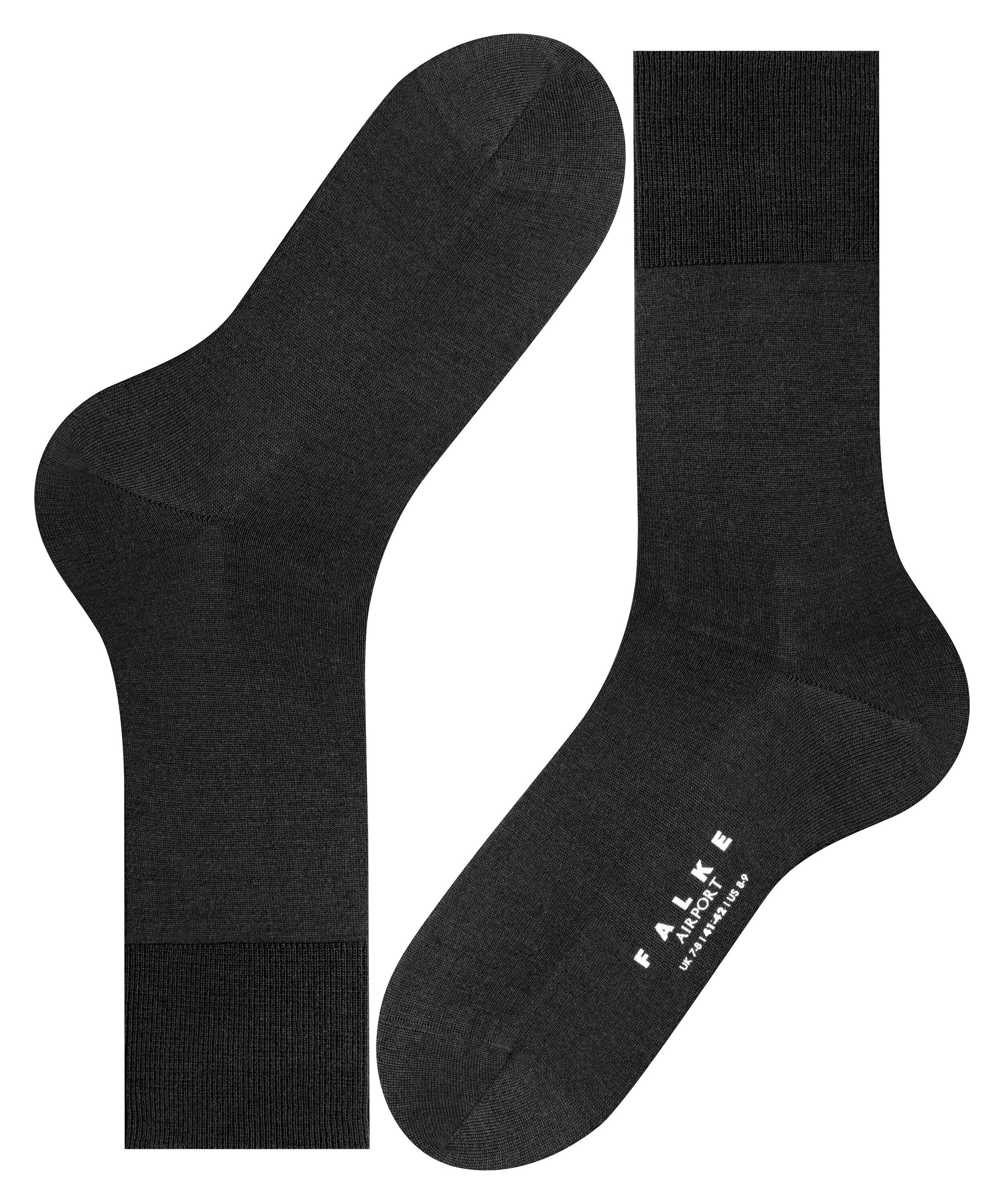 Airport (3000) black FALKE (1-Paar) Socken