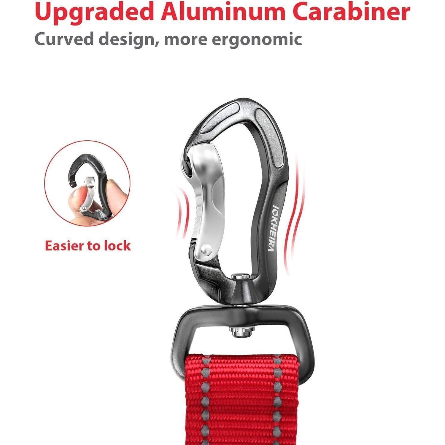 LuxusKollektion Autohundegeschirr Hundegurt einstellbar Auto Universalstecker Verriegelung Rot