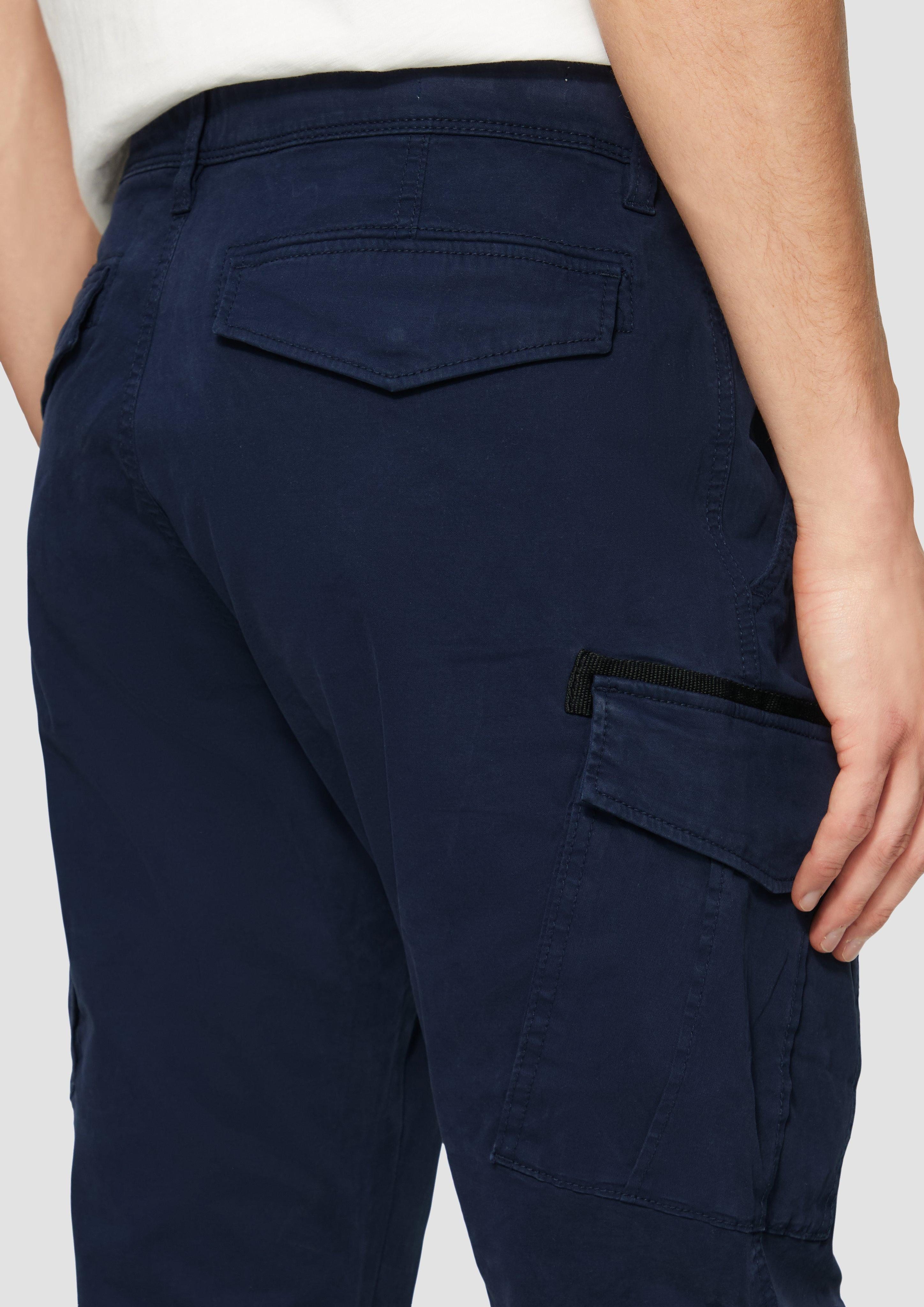s.Oliver Stoffhose Cargohose mit Garment Dye günstig online kaufen